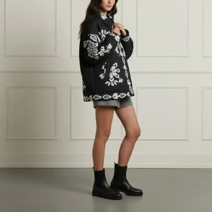 Quilted Pattern Jacket