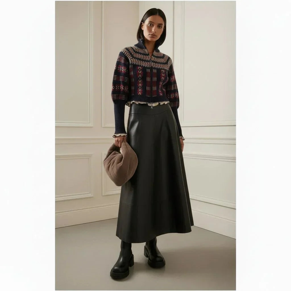 Patchwork Sweater