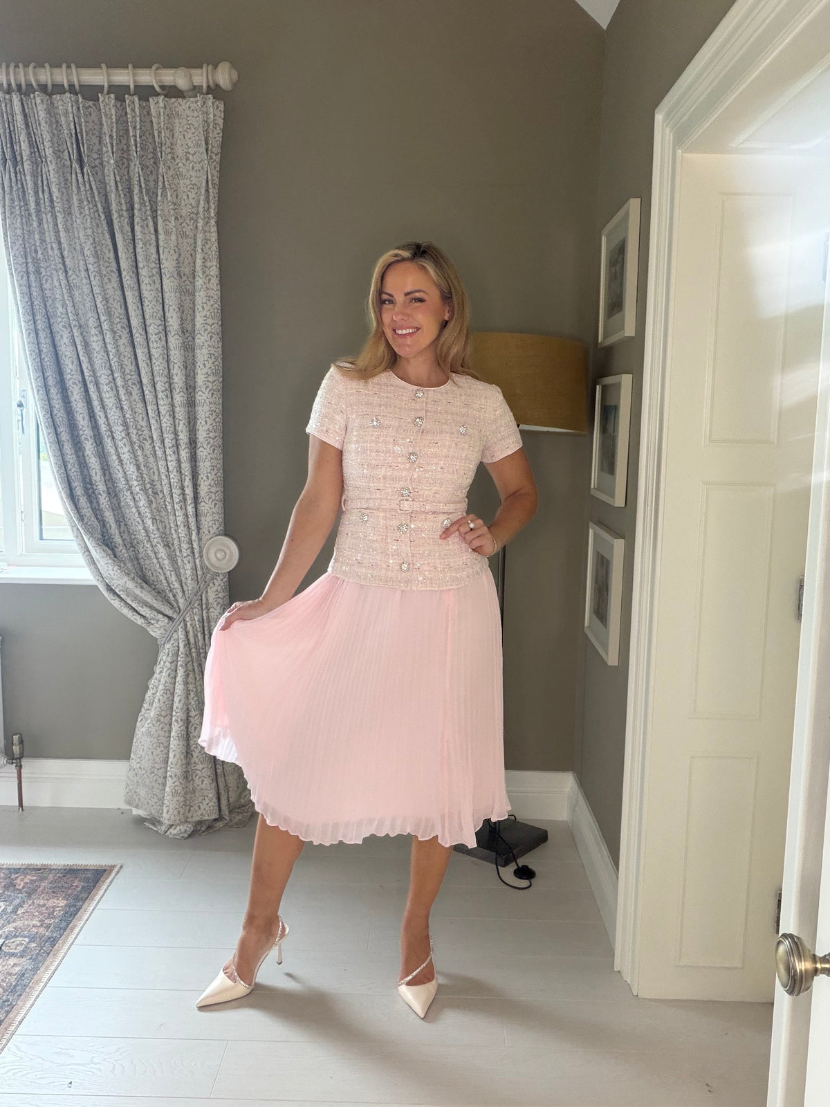 Blush Boucle Midi