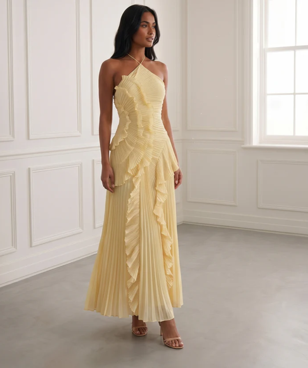 Ruffle Midi