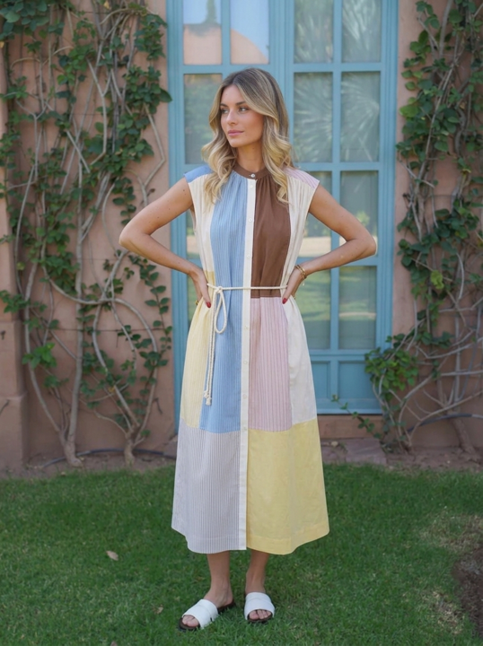 Colourblock Midi