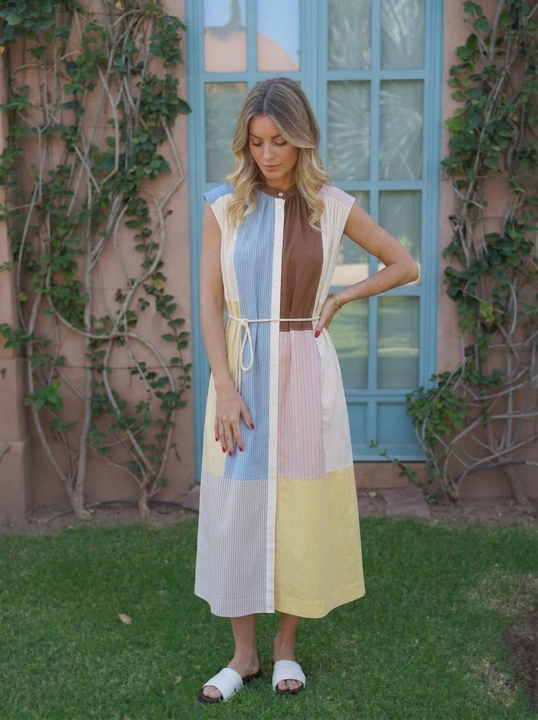 Colourblock Midi
