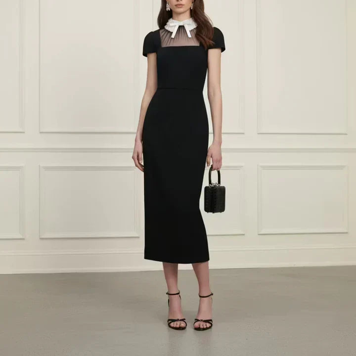 Lapel Bow Midi