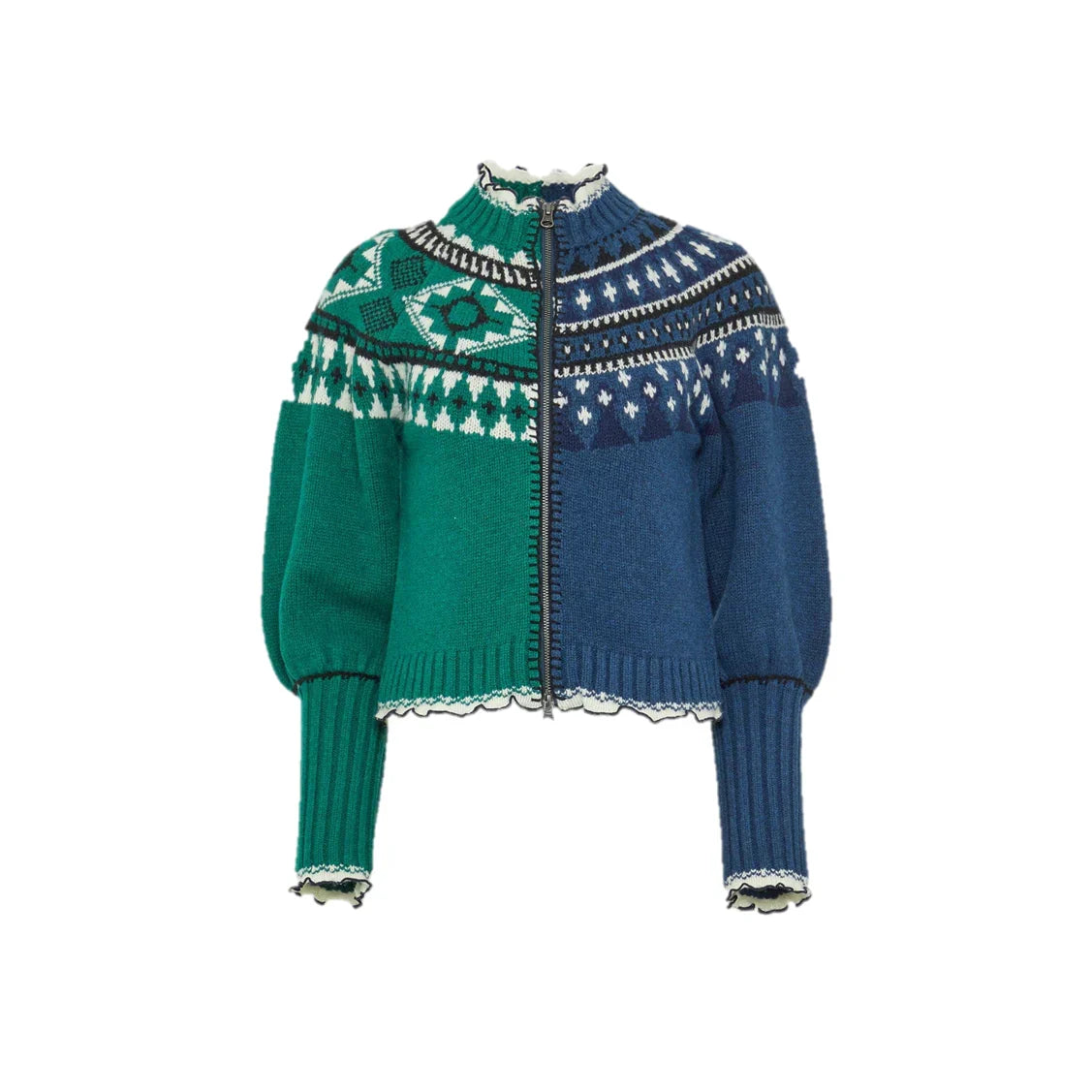 Patchwork Cardigan