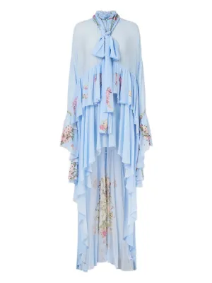 Floral Hem Midi