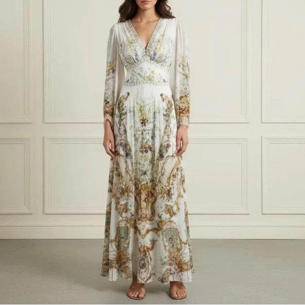 Floral Flared Dress