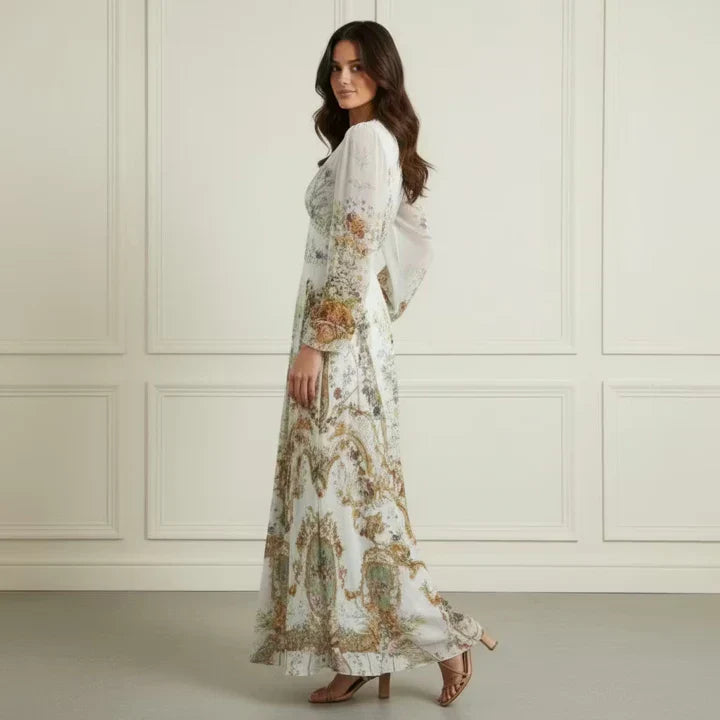 Floral Flared Dress
