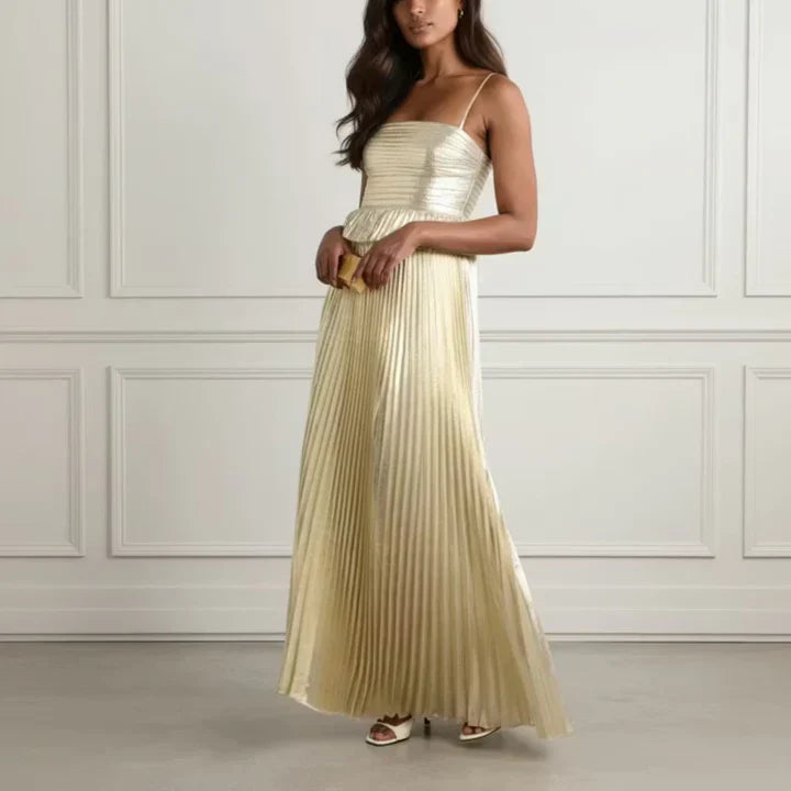 Pintuck Plisse Dress