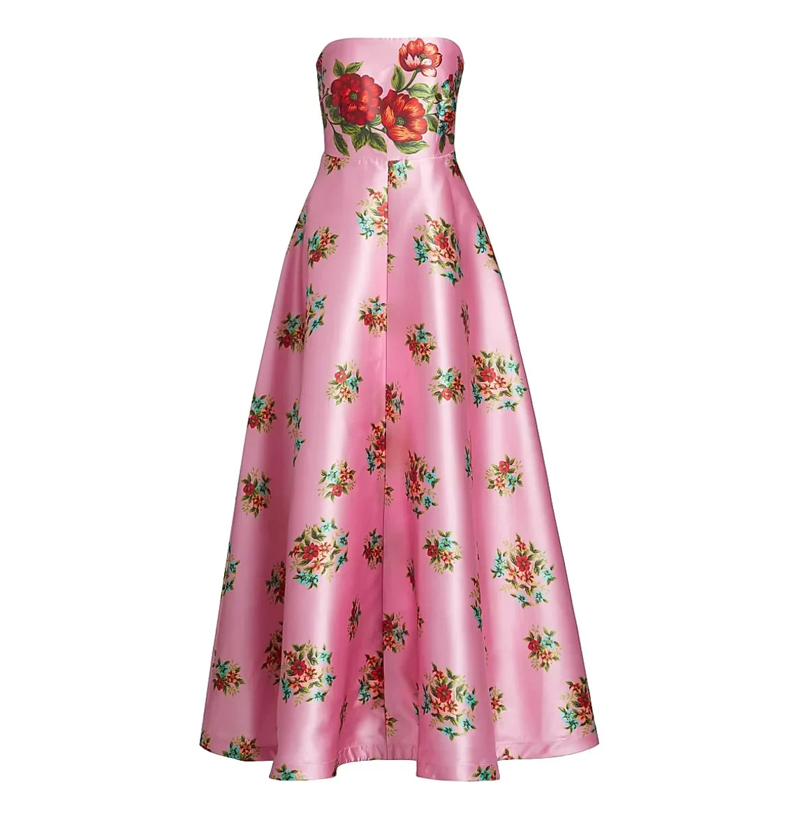 Pink Floral Gown