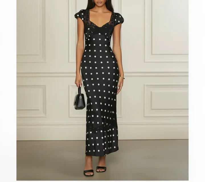 Polka Dot Midi