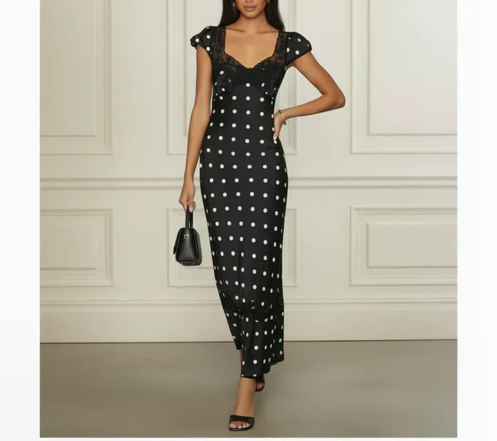 Polka Dot Midi
