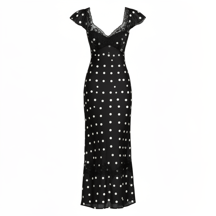 Polka Dot Midi