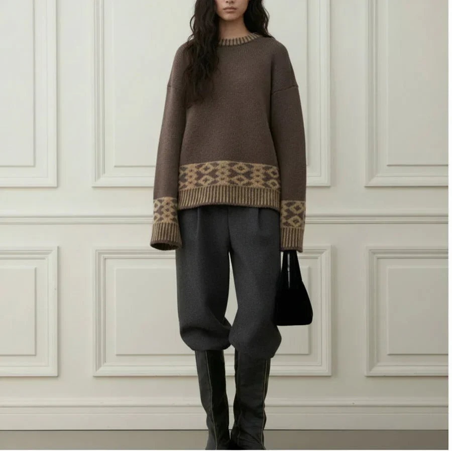 Jacquard Sweater