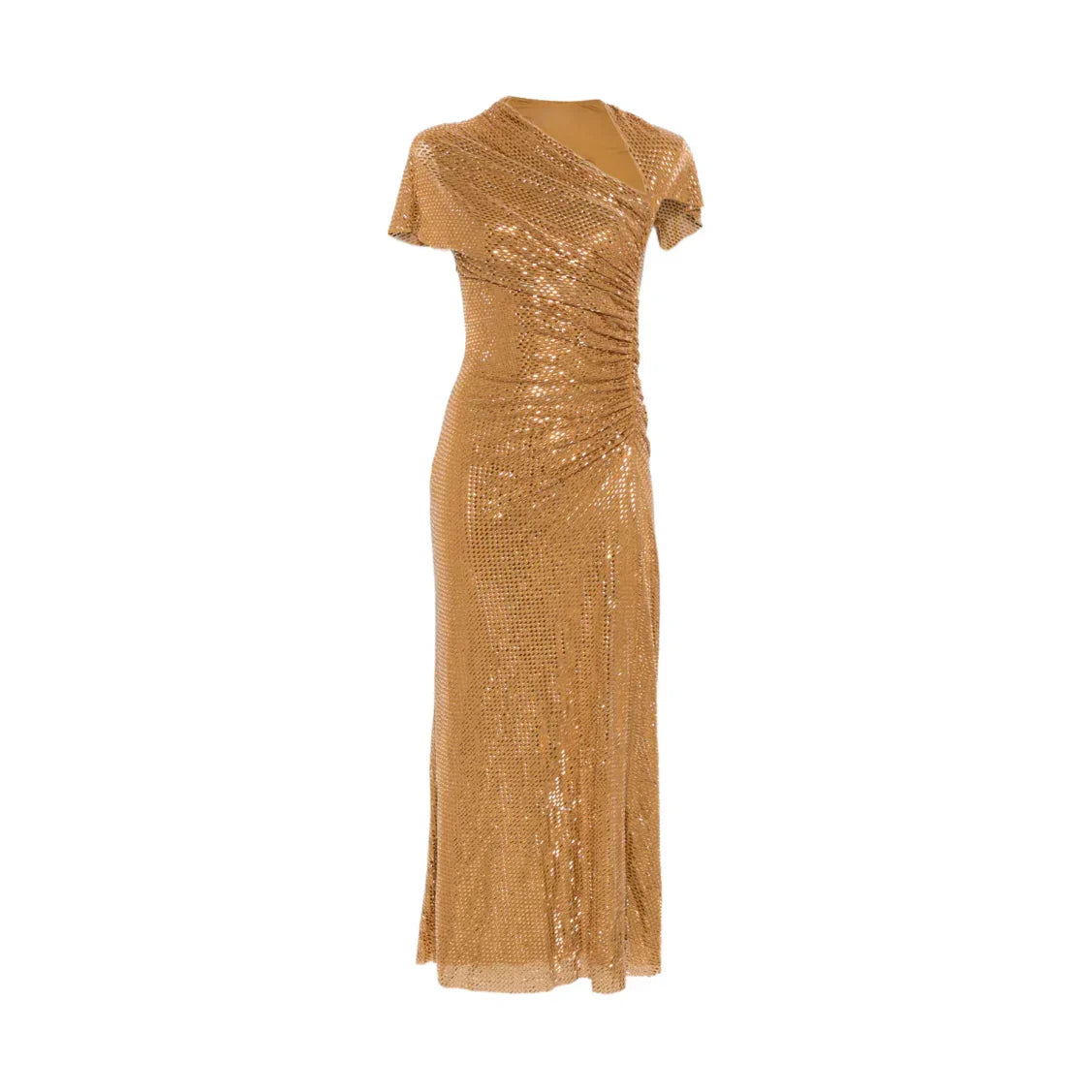Gold Cinched Midi
