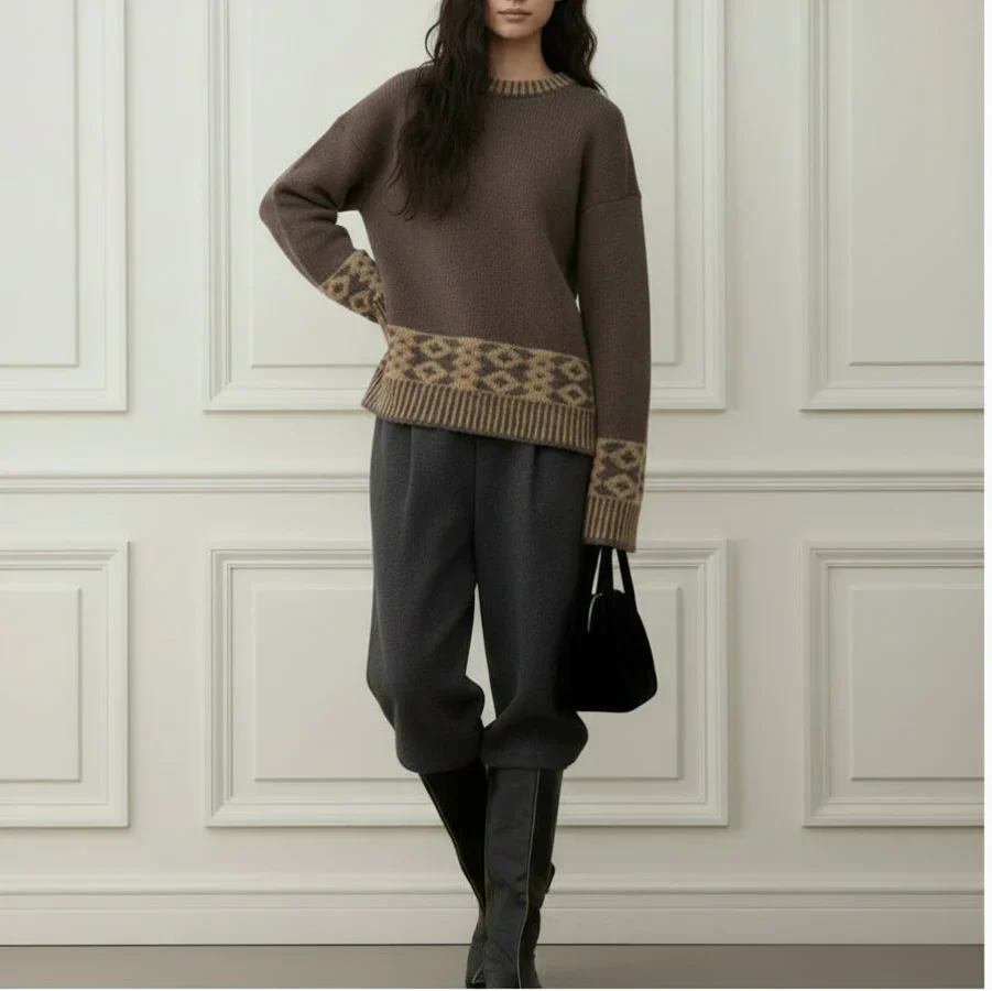 Jacquard Sweater