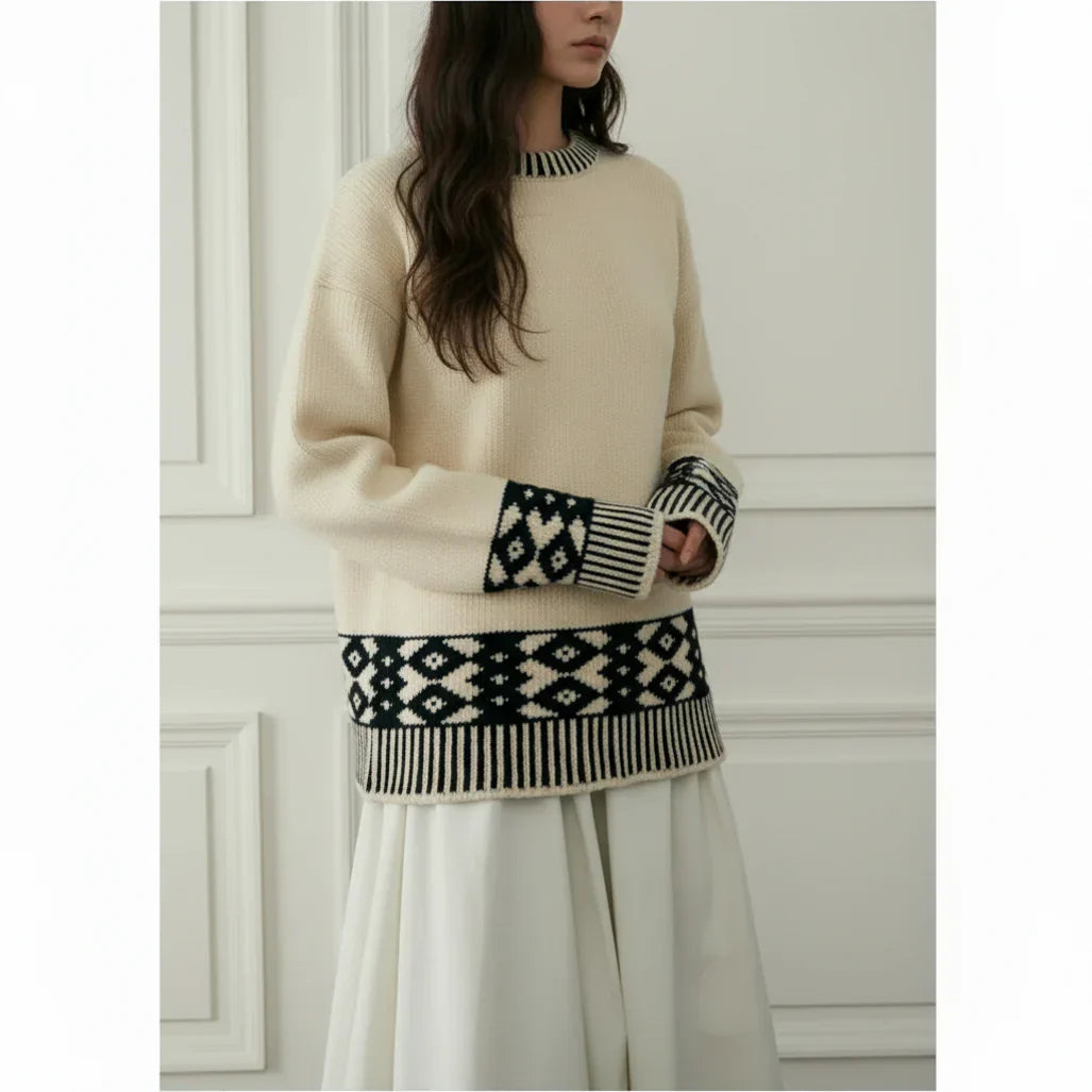 Jacquard Sweater