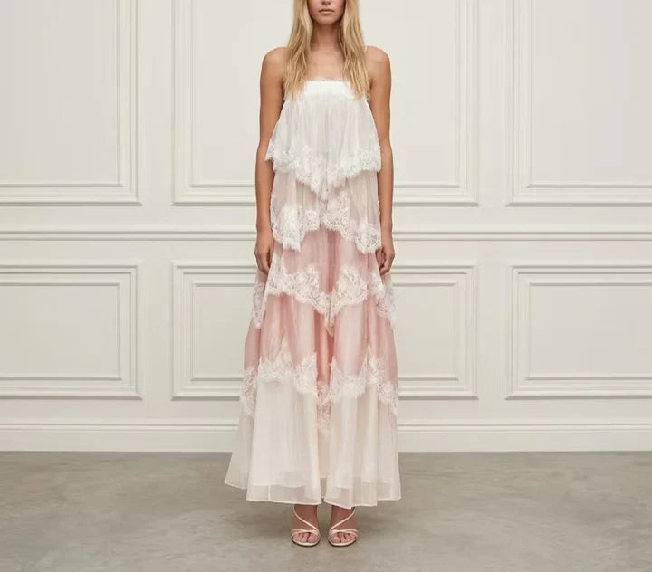 Tiered Ruffle Maxi