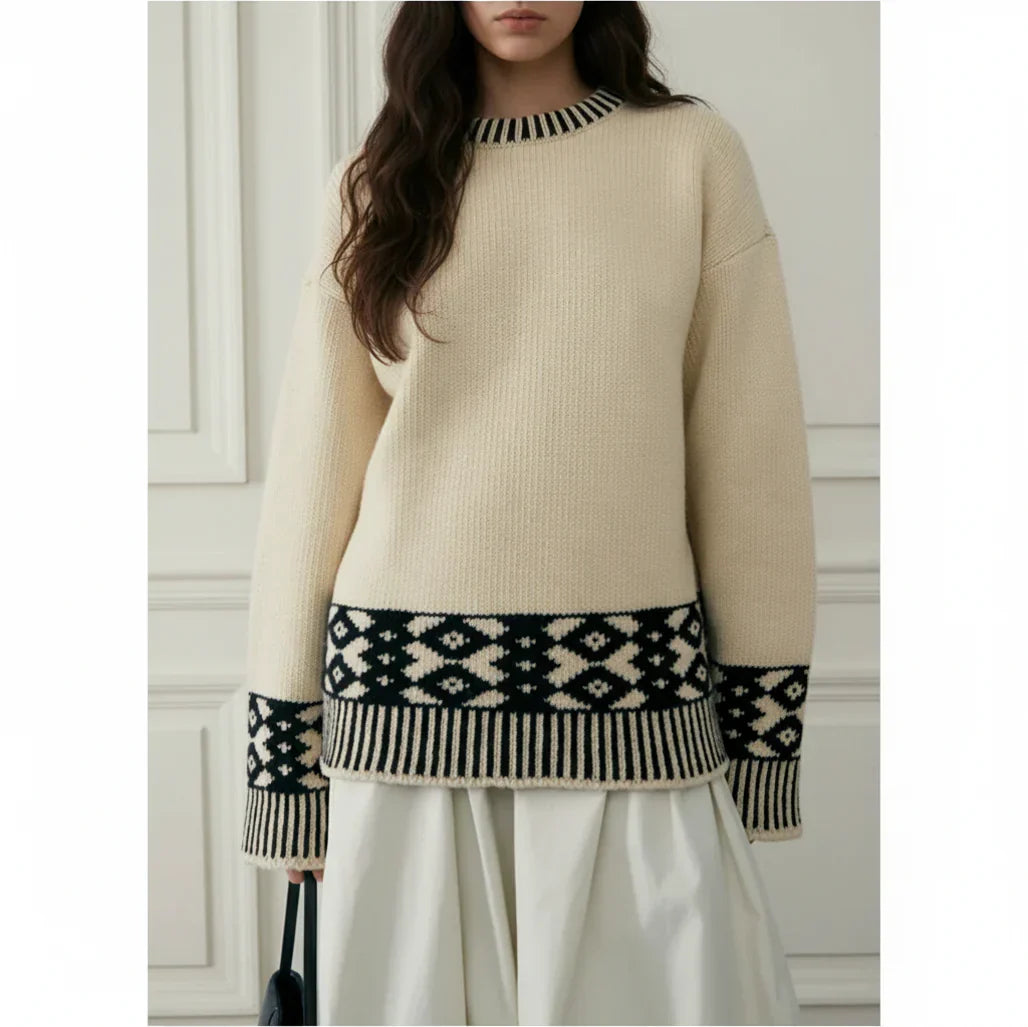 Jacquard Sweater