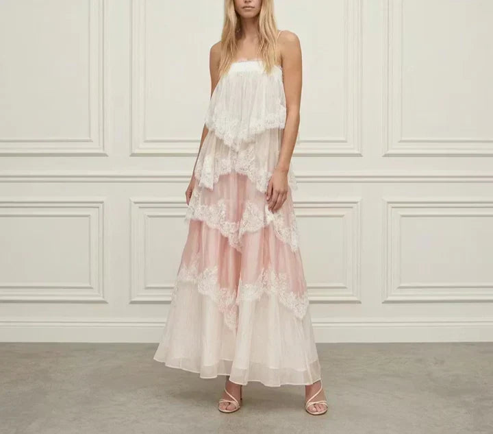Tiered Ruffle Maxi