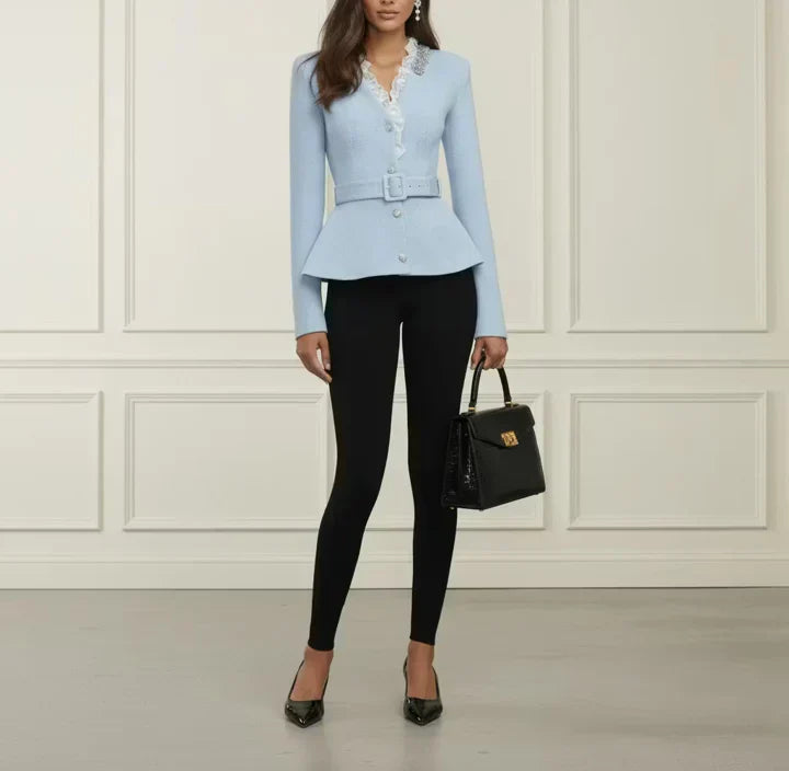 Peplum Cardigan