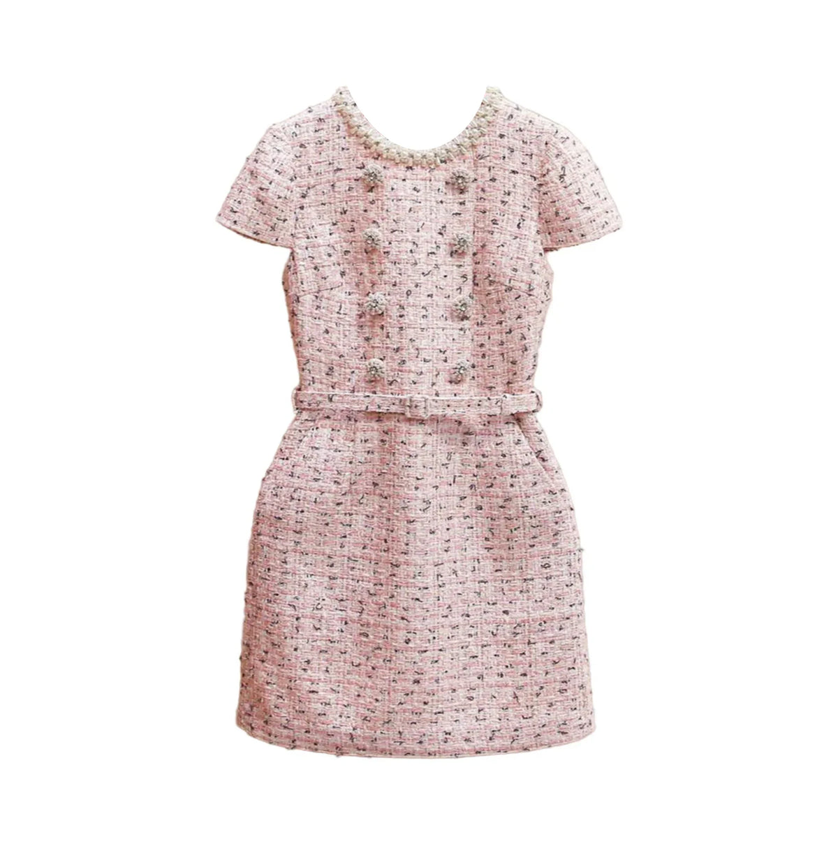 Pink Boucle Mini