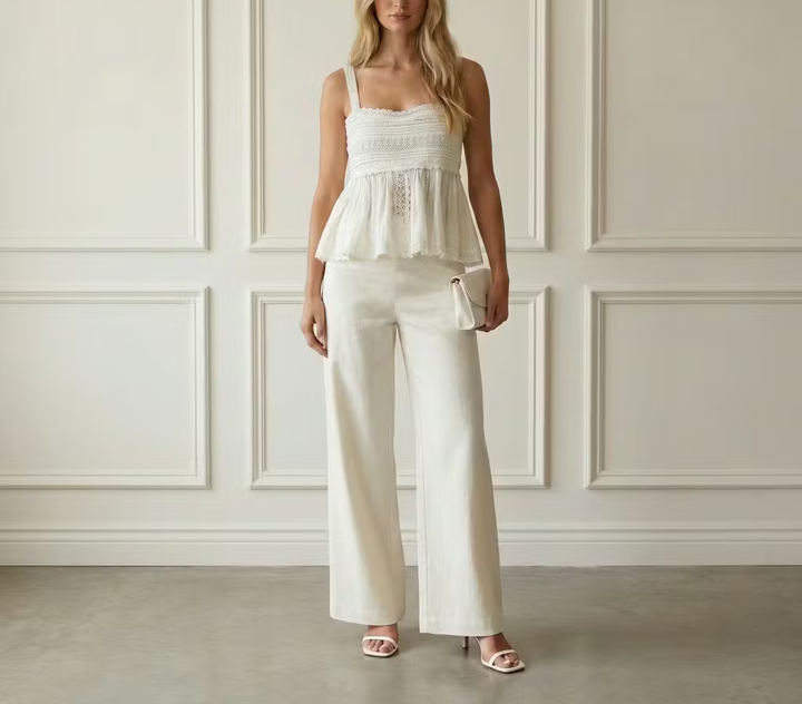 Cotton Crochet Top