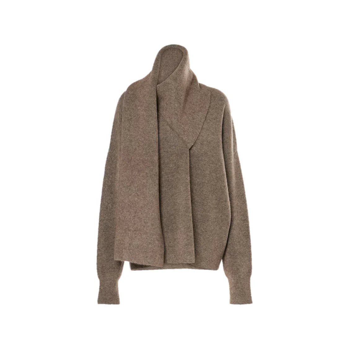 Scarf Wool Sweater