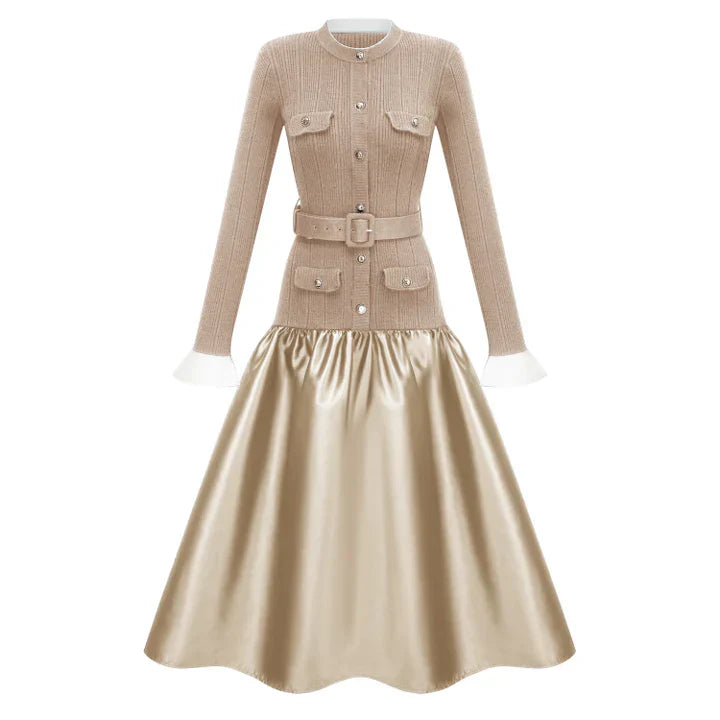 Gold Knit Midi