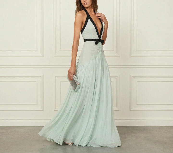 Mint Chiffon Midi