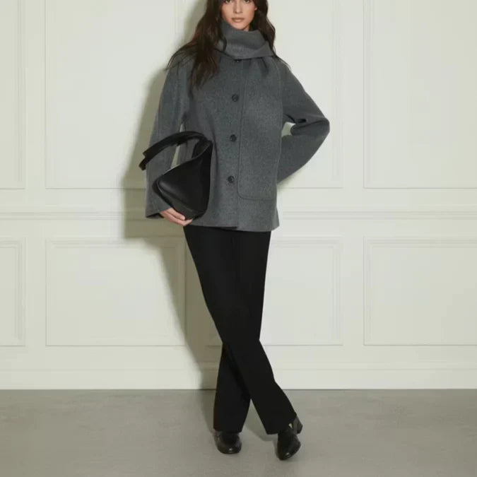 Wool Scarf Jacket