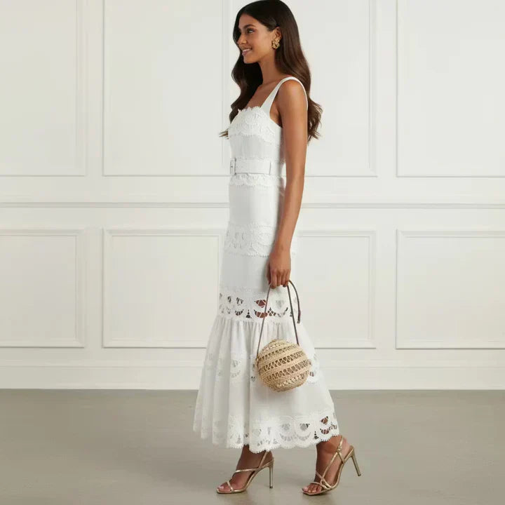 Cotton Lace Midi