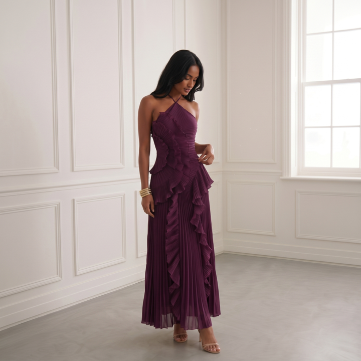Ruffle Midi