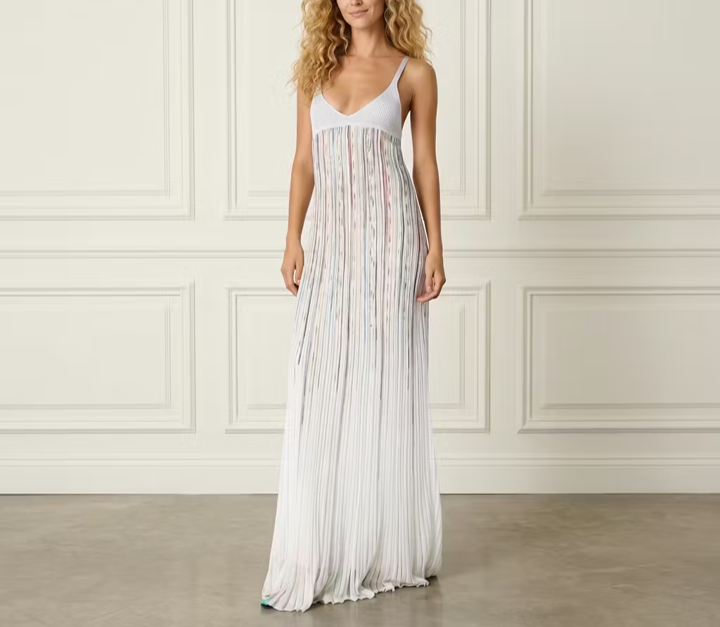 Pleated Midi