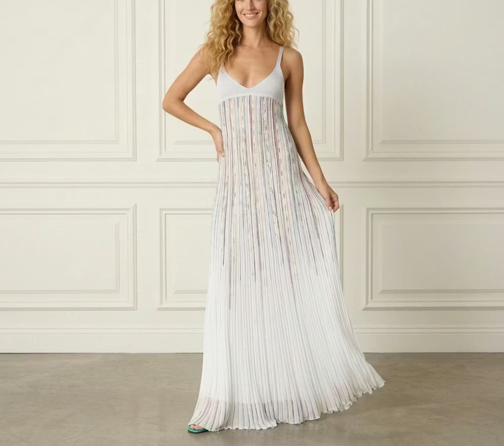 Pleated Midi