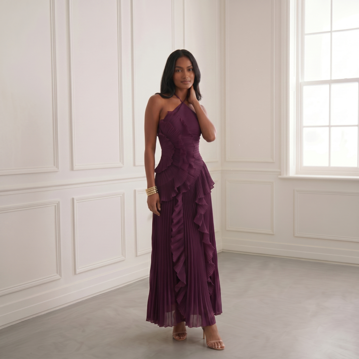 Ruffle Midi