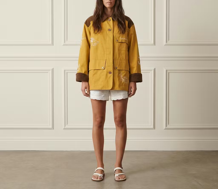 Embroidered Barn Jacket