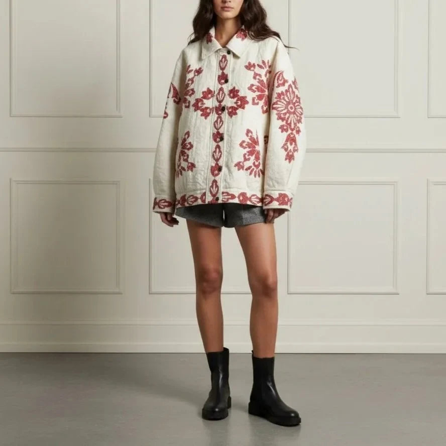 Quilted Pattern Jacket