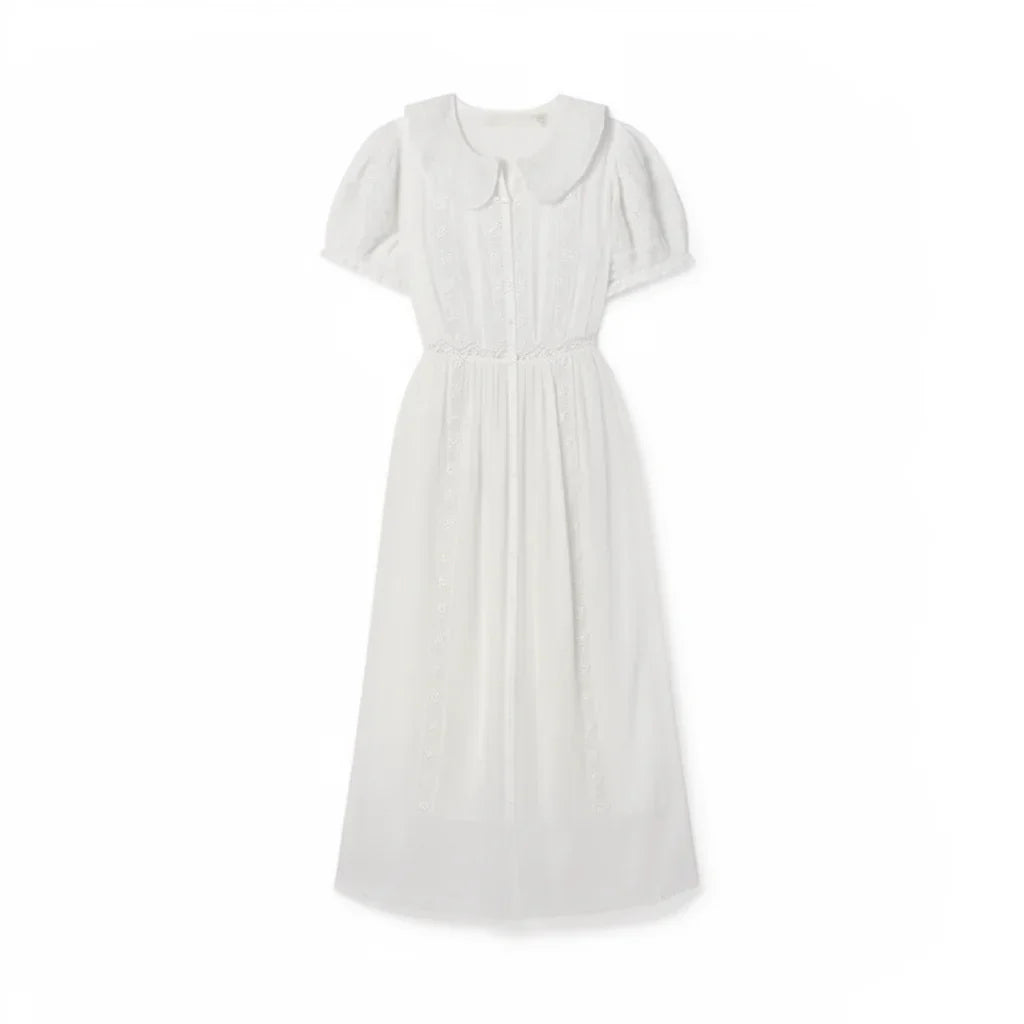 Cotton Lace Midi