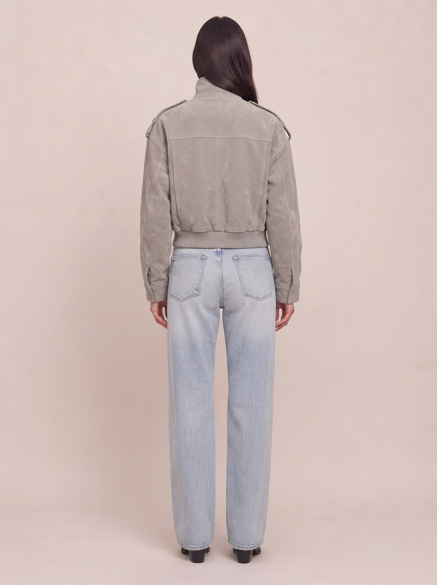 Suede Bomber