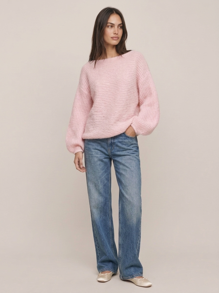 Voluminous Sleeve Sweater