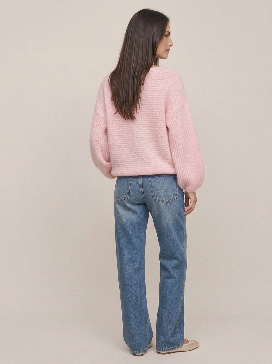 Voluminous Sleeve Sweater
