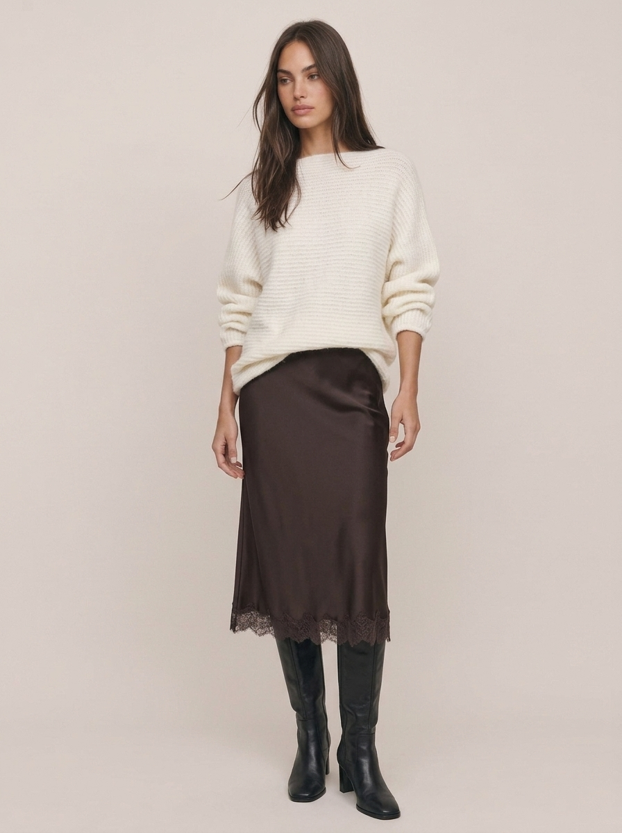 Voluminous Sleeve Sweater