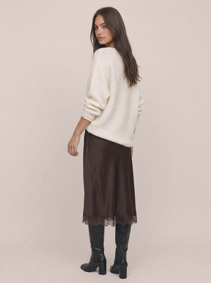 Voluminous Sleeve Sweater