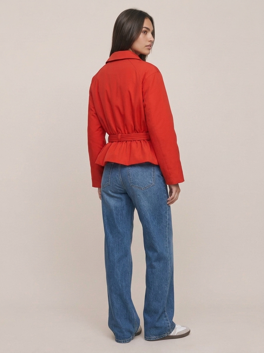 Belted Padded Jacket