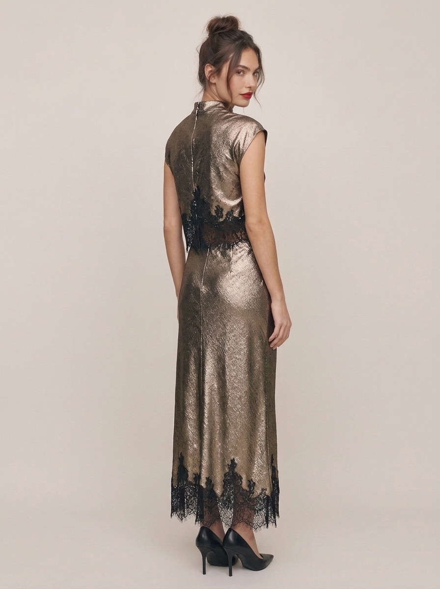 Sequin Lace Set