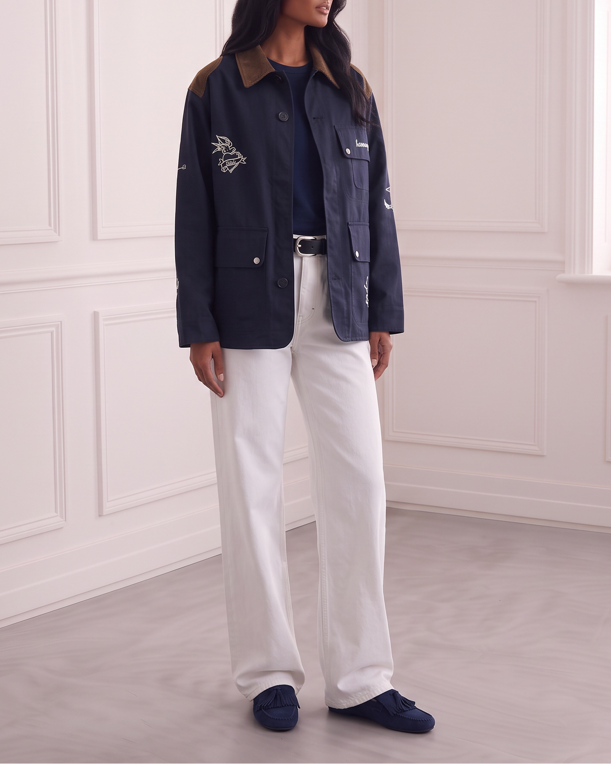 Embroidered Barn Jacket