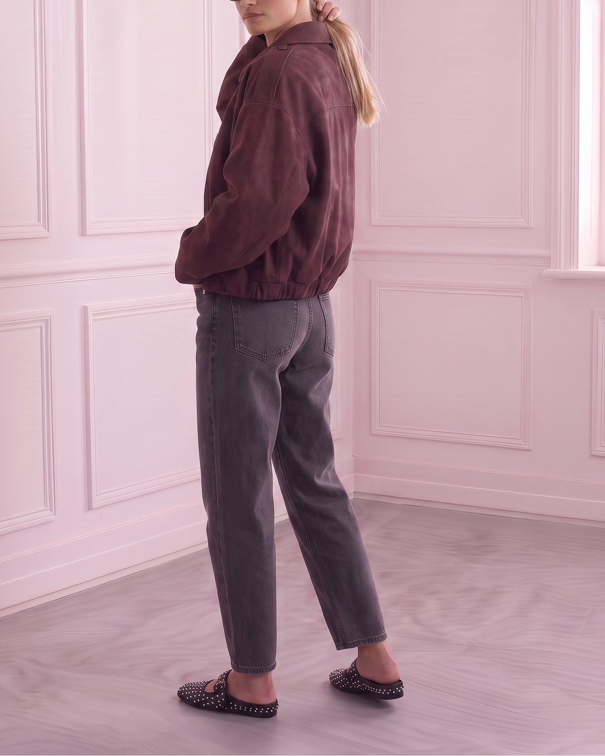 Suede Bomber