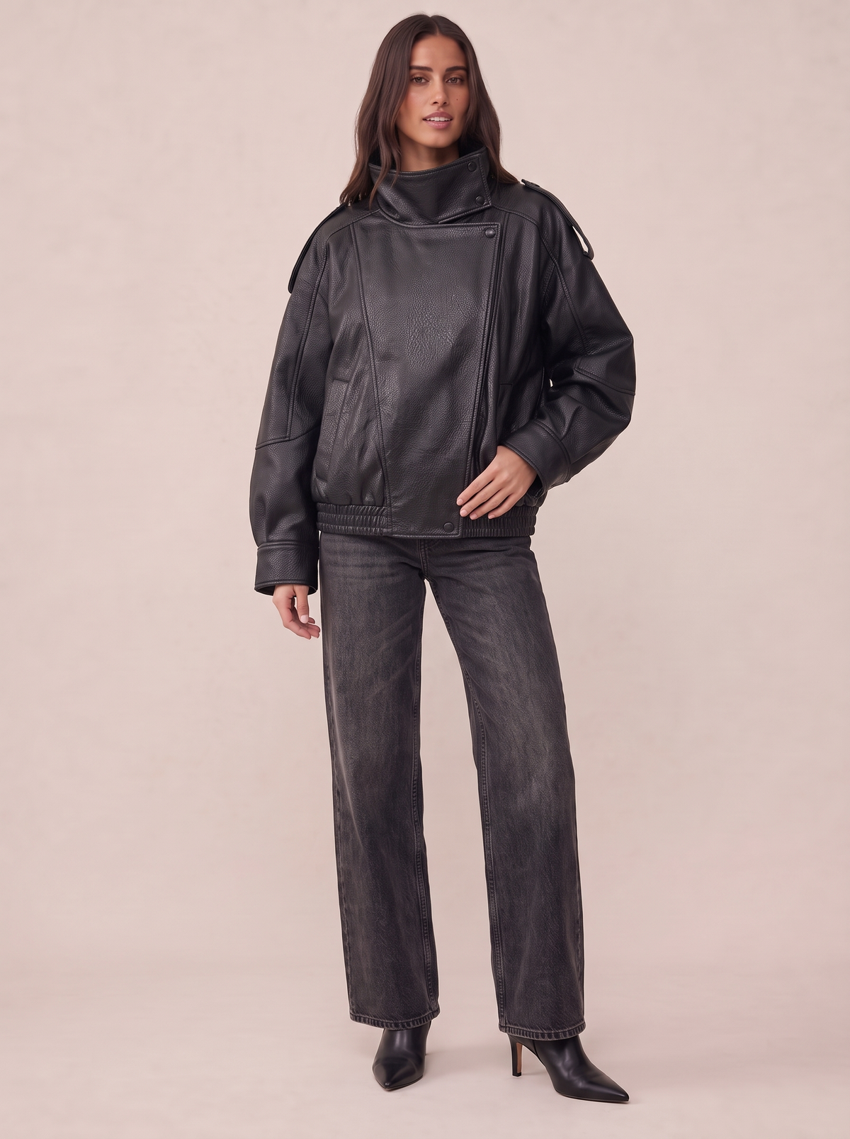 PU Leather Jacket