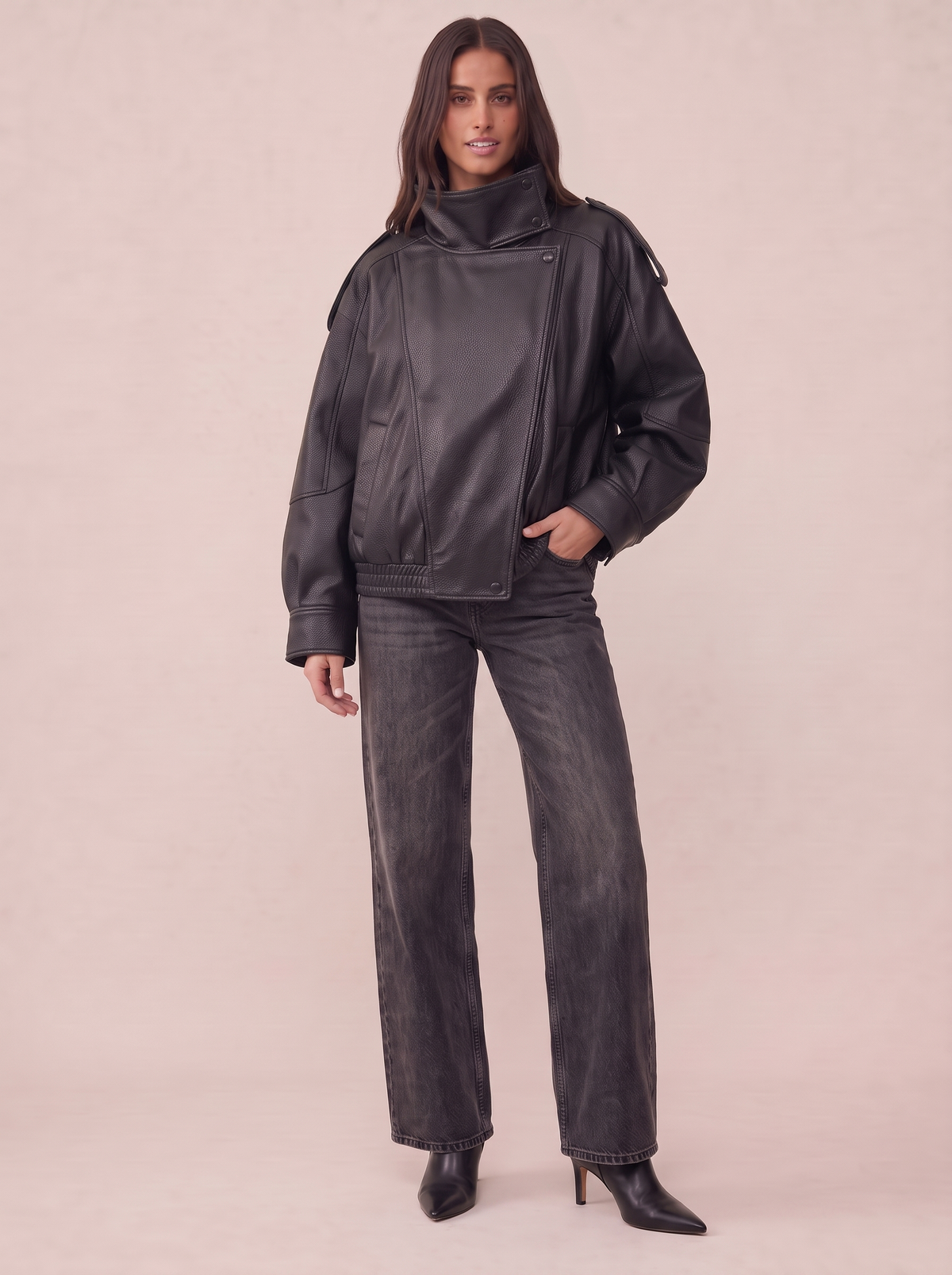 PU Leather Jacket
