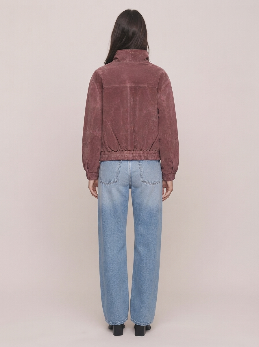 Suede Bomber